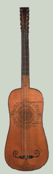 Guitarra de cuatro �rdenes dobles