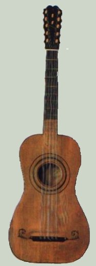 Guitarra Salom�n, Par�s 1760